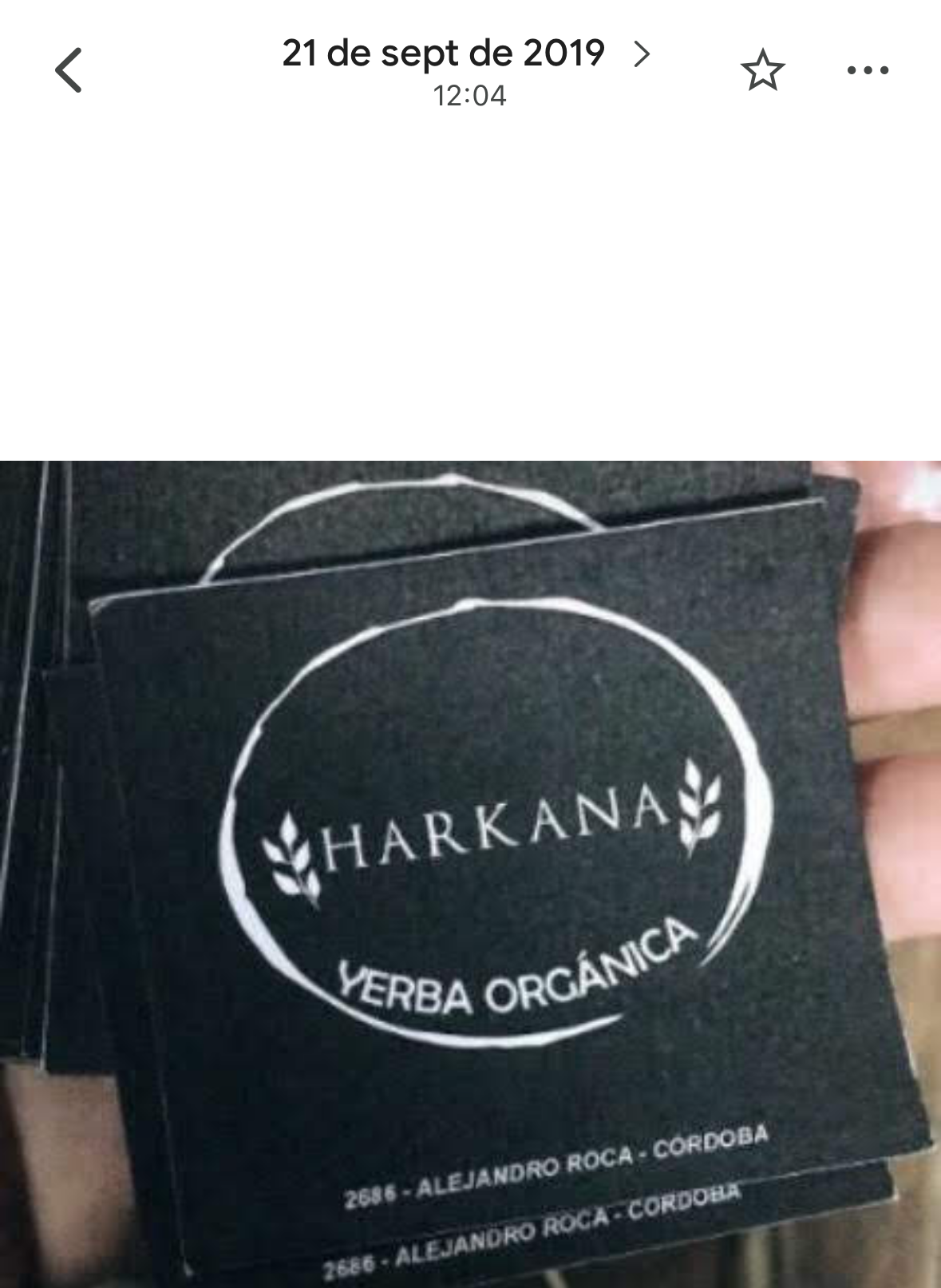 Harkana 2019 — primera identidad visual de la marca